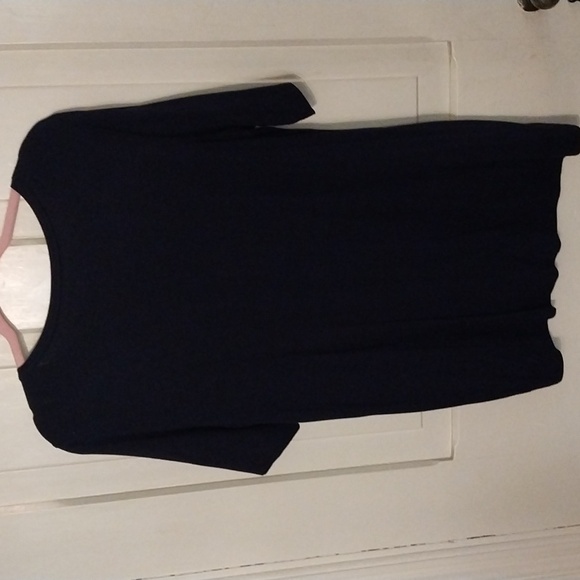 Navy Maurices High/Low Tunic Tee - Picture 5 of 7